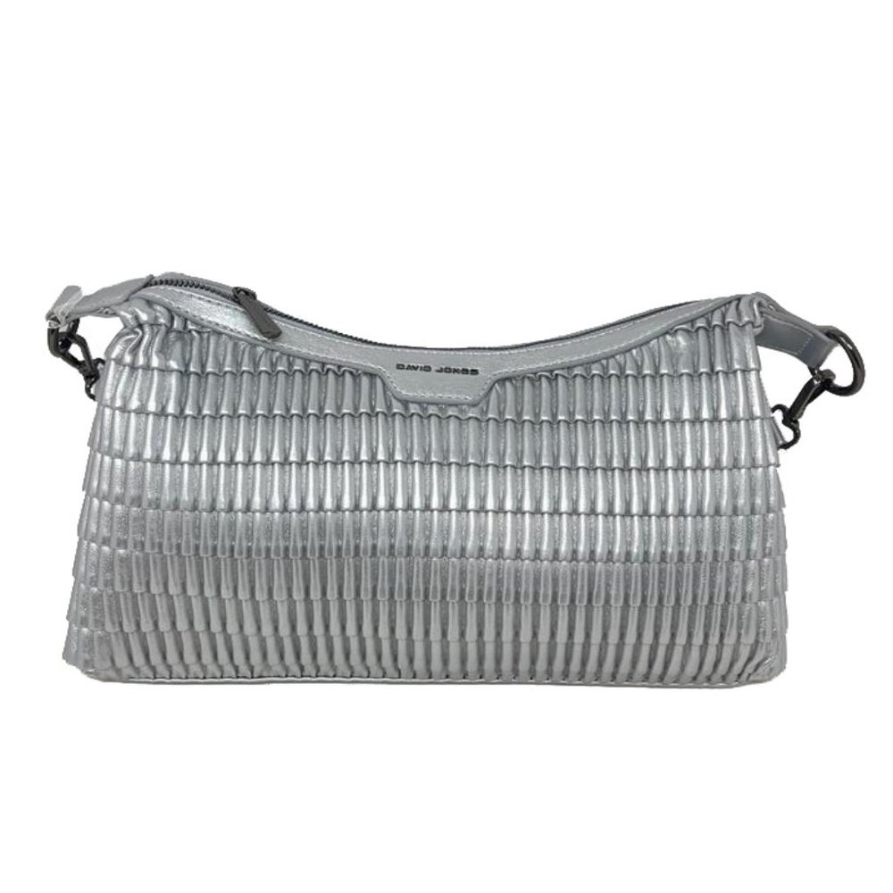 #20 Underarm Shoulder Single Strap Crossbody Bag-D. Silver